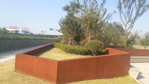 湛江耐候钢挡土墙